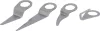 DRAKKAR szélvédőkivágó késkészlet, 57/90/30/24 mm, 4 db (06942)
