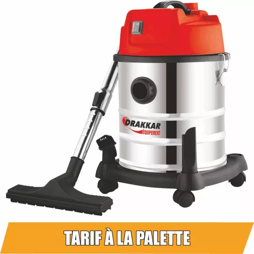 DRAKKAR száraz-nedves porszívó fúvófunkcióval, 20 l, 230 V, 1200 W (07411)