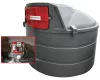 DRAKKAR duplafalú HDPE gázolaj-tárolótartály, szivattyúkészlettel, 5000 l, 230 V (08006)