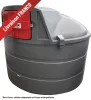 DRAKKAR duplafalú HDPE gázolaj-tárolótartály, szivattyúkészlettel, 5000 l, 230 V (08006)