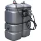 DRAKKAR duplafalú HDPE gázolaj-tárolótartály, 750 l (08062)