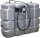 DRAKKAR duplafalú HDPE AdBlue® tárolótartály, 2000 l (08102)