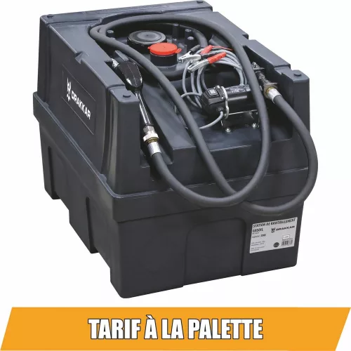 DRAKKAR gázolaj-ellátó tartály, 200 l, 12 V, 45 l/perc (08373)