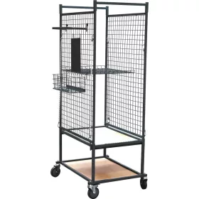   DRAKKAR mobil alkatrésztartó kocsi oldalrácsokkal, 600 × 900 × 1950 mm (09060)
