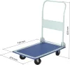 STILKER 4 kerekű szállítókocsi, 150 kg (09102)