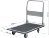 DRAKKAR 4 kerekű szállítókocsi, 250 kg (09178)