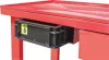 DRAKKAR mobil fém munkapad fiókokkal és olajgyűjtő tálcával, 1200 × 640 mm, 150 kg (09276)