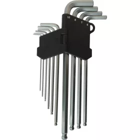   DRAKKAR extra hosszú imbuszkulcskészlet, 1,5–10 mm, 10 db (10706)