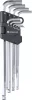 DRAKKAR extra hosszú imbuszkulcskészlet, 1,5–10 mm, 10 db (10706)