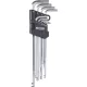 DRAKKAR extra hosszú imbuszkulcskészlet, 1,5–10 mm, 10 db (10707)