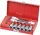 DRAKKAR Torx bitdugókulcskészlet, 1/2 col, T20–T55, T40–T50, 11 db (10752)