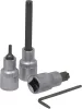 DRAKKAR Torx bitdugókulcskészlet, 1/2 col, T20–T55, T40–T50, 11 db (10752)