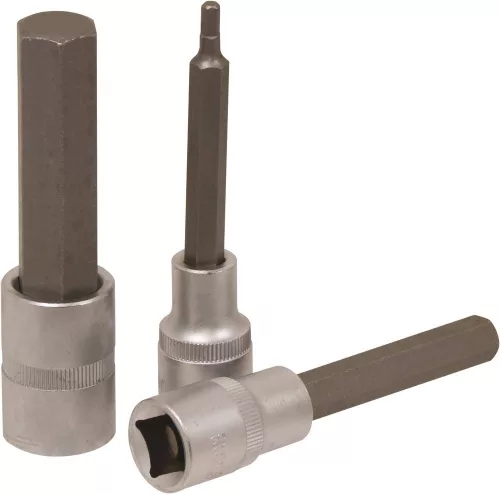 DRAKKAR imbusz bitdugókulcskészlet, 1/2 col, 4–17 mm, 8 db (10753)