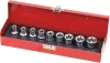 DRAKKAR Torx dugókulcskészlet, 1/2 col, E10–E24, 9 db (10759)
