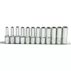   DRAKKAR hosszú dugókulcskészlet, 1/2 col, 8–19 mm, 12 db (10827)