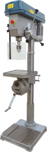 DRAKKAR oszlopos fúrógép megfordítható satuval, 400 V, 750 W, MK3, 1,76 m, 166 kg (13084)