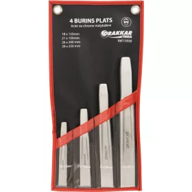   DRAKKAR lakatos laposvéső-készlet, 18/21/26/29 mm, 4 db (13550)