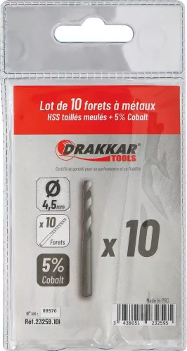 DRAKKAR HSS-Co 5% fémfúró (23259)