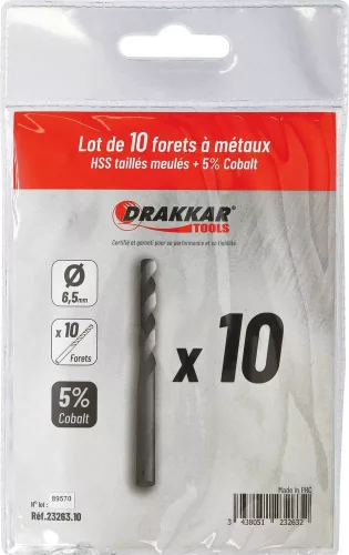 DRAKKAR HSS-Co 5% fémfúró (23263)