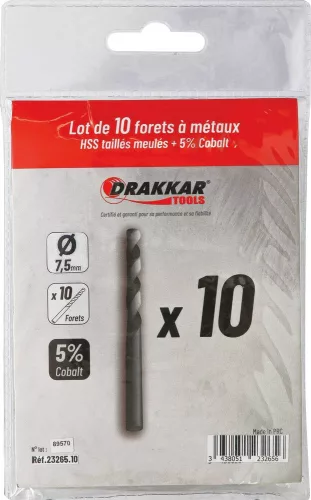 DRAKKAR HSS-Co 5% fémfúró (23265)