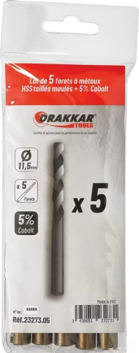 DRAKKAR HSS-Co 5% fémfúró (23273)