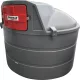 DRAKKAR duplafalú HDPE gázolaj-tárolótartály, szivattyúkészlettel, 5000 l, 230 V (56035)