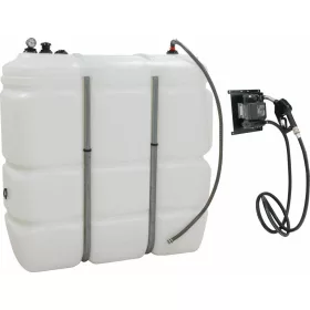  DRAKKAR duplafalú HDPE gázolaj-tárolótartály, beltéri, 1500 l (56054)