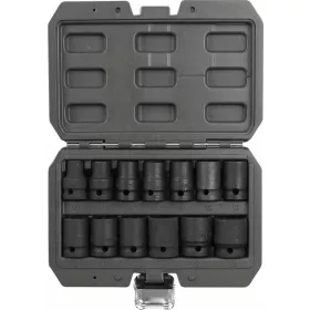   DRAKKAR gépi dugókulcskészlet, 1/2 col, 10–24 mm, 13 db (67408)