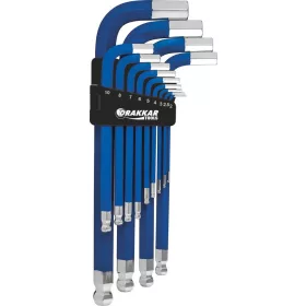   DRAKKAR hosszú mágneses imbuszkulcskészlet, 2–19 mm, 13 db (68421)