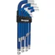 DRAKKAR hosszú mágneses imbuszkulcskészlet, 2–19 mm, 13 db (68421)