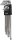 DRAKKAR extra hosszú imbusz- és Torx L-kulcskészlet, 1,5–10 mm/T10–T50, 18 db (68441)