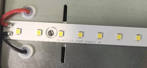 DRAKKAR tömített lámpatest beépített LED-del, 6000 K (82209)