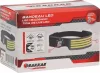 DRAKKAR Fejlámpa akkus LED fénysávval, 700/350 lm, kézmozdulatos kapcsolással, 2000 mAh, USB-C (82257)