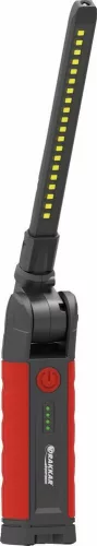 DRAKKAR Szerelőlámpa és zseblámpa készlet, akkus LED, 2 × 1000 lm, 2 × 2,5 Ah akkuval, dupla indukciós töltővel (82383)