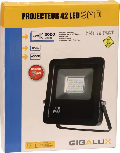DRAKKAR LED reflektor, extra lapos, 230 V (82412)