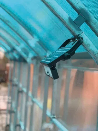 DRAKKAR napelemes LED reflektor, összecsukható, érzékelővel, 500 lm, 5 W (82454)