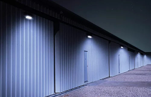DRAKKAR napelemes LED reflektor, összecsukható, érzékelővel, 500 lm, 5 W (82454)