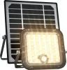 DRAKKAR napelemes LED reflektor, érzékelővel, távirányítóval, külön napelemmel, 1500 lm, 10 W (82462)