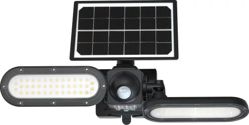 DRAKKAR napelemes LED reflektor, érzékelővel, 1400 lm, 15 W (82463)
