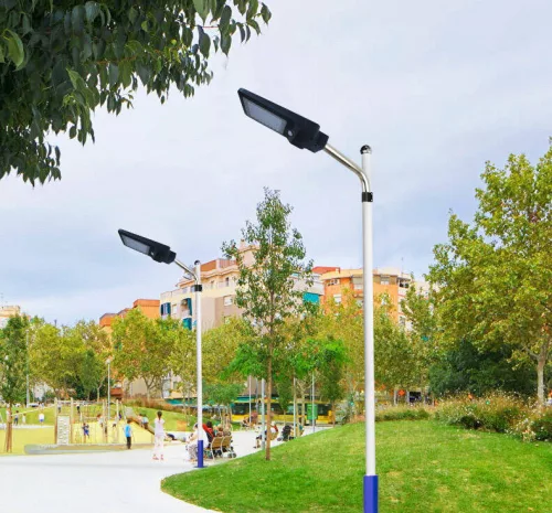DRAKKAR napelemes LED oszloplámpa érzékelővel (82470)
