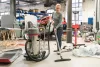 SPRiNTUS Ipari nedves-száraz porszívó „N 55/2 E”, 2400 W, 2 turbinával, 55 literes rozsdamentes acél tartállyal (SP-102001)