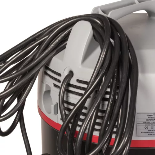 SPRiNTUS Ipari nedves-száraz porszívó „Waterking”, 1300 W, 260 mbar, 30 liter, HEPA 13 szűrővel (109001)