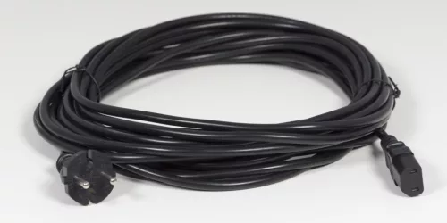 SPRiNTUS tápkábel, 10m, fekete, dugaszolható Floory (111128)