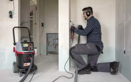 SPRiNTUS Ipari biztonsági porszívó „CraftiX 50 L”, L porosztály, 1200 W, 50 literes tartállyal (SP-118015)