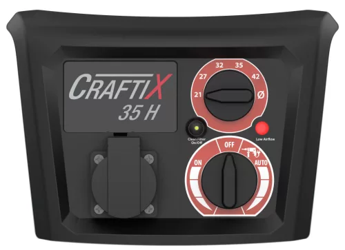 SPRiNTUS Ipari biztonsági porszívó „CraftiX 35 H”, H porosztály, HEPA 14 szűrés, 1200 W, 35 literes tartállyal (SP-118060)