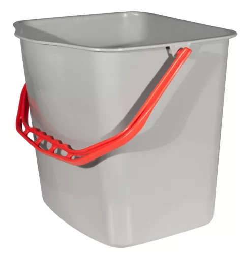 SPRiNTUS vödör 17 literes, szürke, markolat piros Fahreimer (301220)