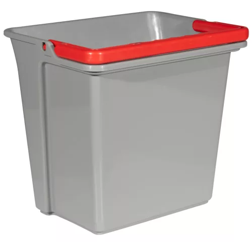 SPRiNTUS vödör 5 literes, szürke, fogantyú piros Matrix (304014)