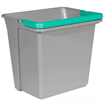   SPRiNTUS vödör 5 literes, szürke, fogantyú zöld Matrix (304015)