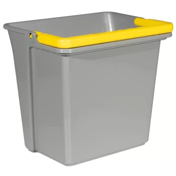   SPRiNTUS vödör 5 literes, szürke, nyele sárga Matrix (304016)