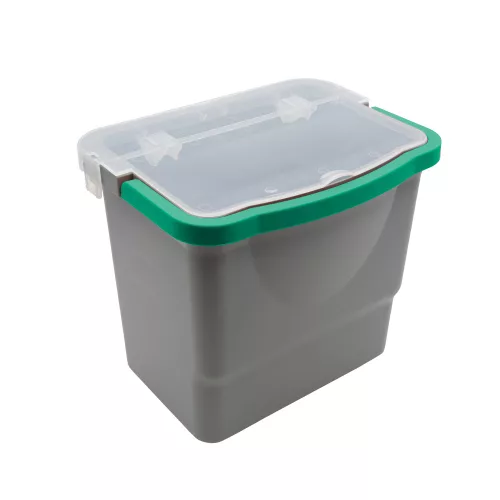 SPRiNTUS vödör 6 literes, szürke, fogantyú zöld PRO-hoz Combix (305026)